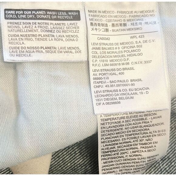 Levi’s Men’s 505 Blue Jeans 32x 30 Straight Leg - Picture 5 of 6